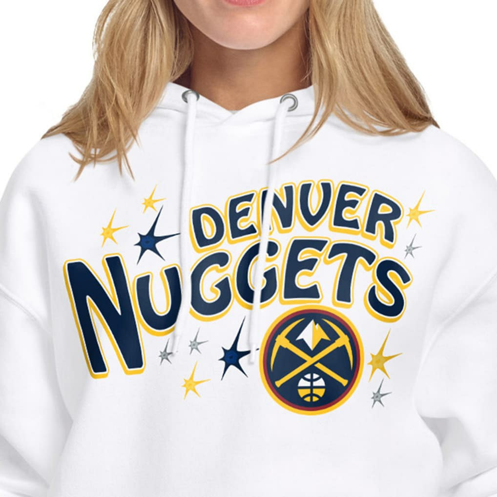 Denver Nuggets Starter Women's Fireworks Fleece Hoodie sale Online
