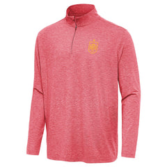 Spain National Team Antigua Masters Quarter-Zip Pullover Heather Red