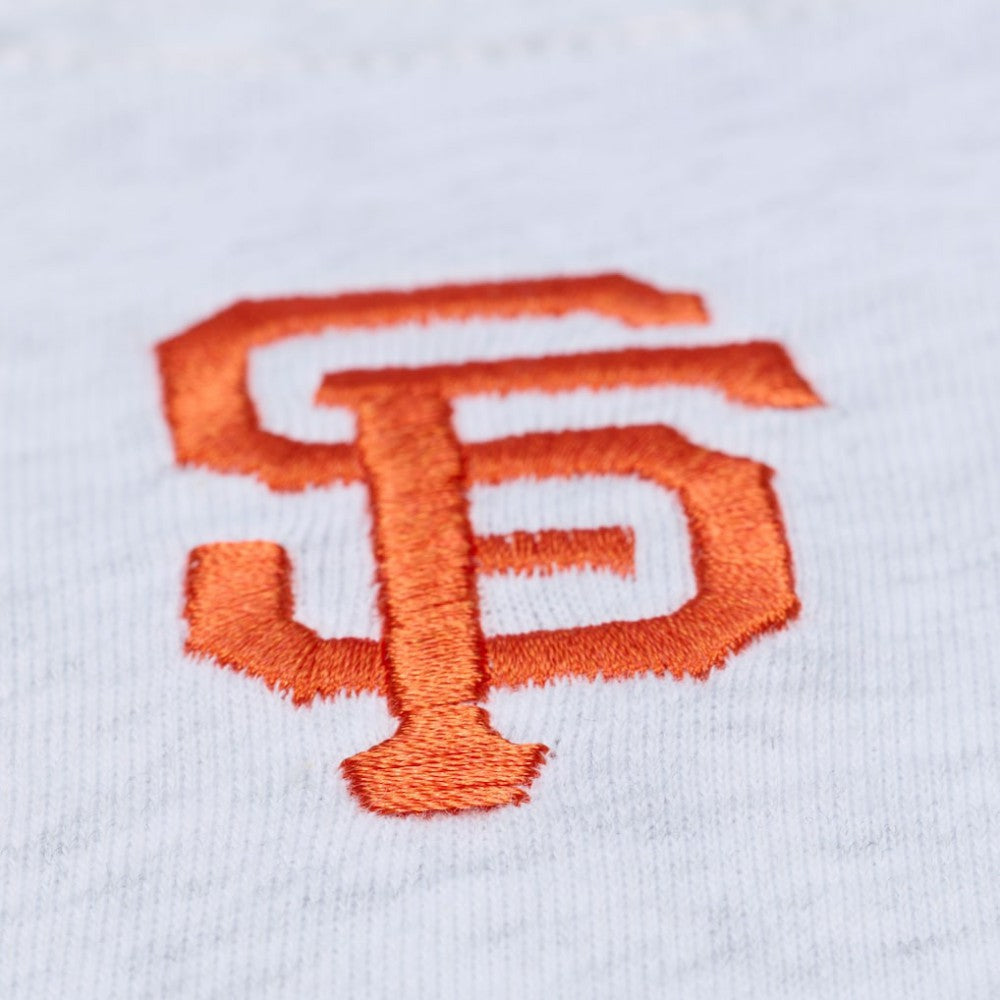 San Francisco Giants Mitchell & Ness Women's Script Cropped Boxy T-Shirt | MLB Outlet