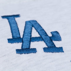Los Angeles Dodgers Mitchell & Ness Women's Script Cropped Boxy T-Shirt | MLB For sale