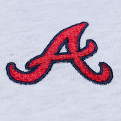 Atlanta Braves Mitchell & Ness Women's Script Cropped Boxy T-Shirt | MLB Shop