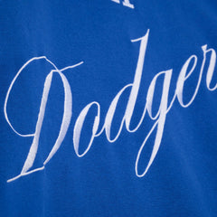 Los Angeles Dodgers Mitchell & Ness Women's Script Sweatshirt | MLB Outlet