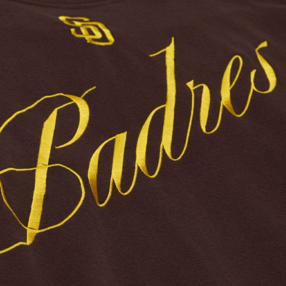 San Diego Padres Mitchell & Ness Women's Script Sweatshirt | MLB For sale