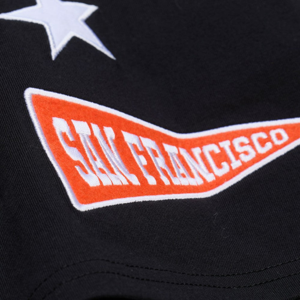 San Francisco Giants Mitchell & Ness Women's Pep Rally Cropped Boxy T-Shirt | MLB Sale