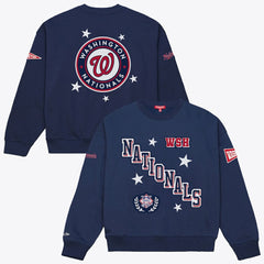 Washington Nationals Mitchell & Ness Women's Pep Rally Sweatshirt | MLB Near me