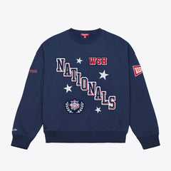 Washington Nationals Mitchell & Ness Women's Pep Rally Sweatshirt | MLB Near me