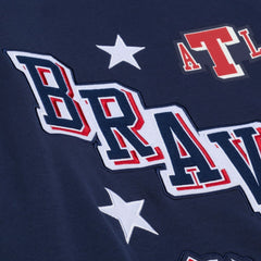 Atlanta Braves Mitchell & Ness Women's Pep Rally Sweatshirt | MLB New