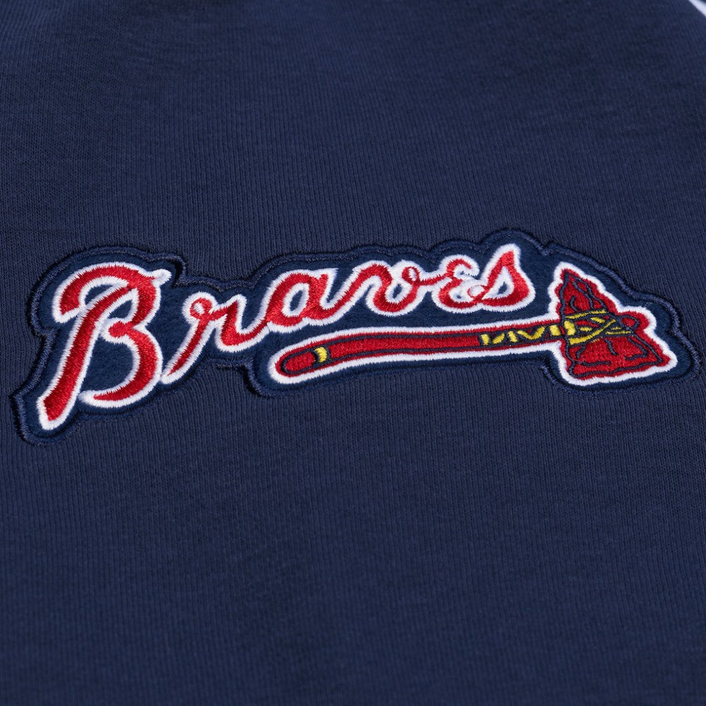 Atlanta Braves Mitchell & Ness Women's Pep Rally Sweatshirt | MLB New