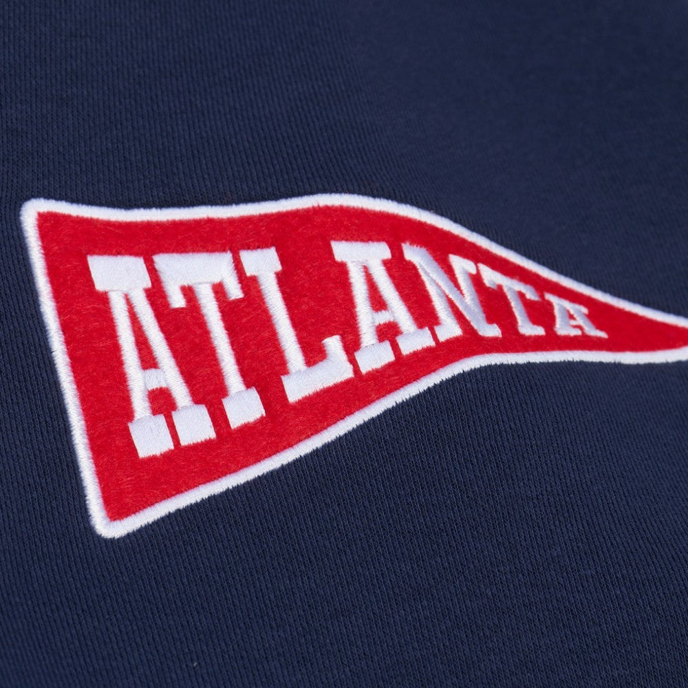 Atlanta Braves Mitchell & Ness Women's Pep Rally Sweatshirt | MLB New
