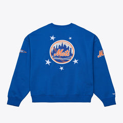 New York Mets Mitchell & Ness Women's Pep Rally Sweatshirt | MLB Outlet