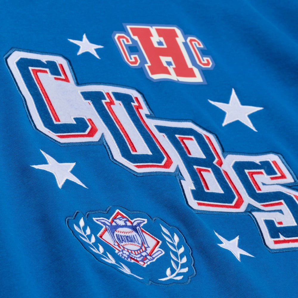 Chicago Cubs Mitchell & Ness Women's Pep Rally Sweatshirt | MLB Outlet