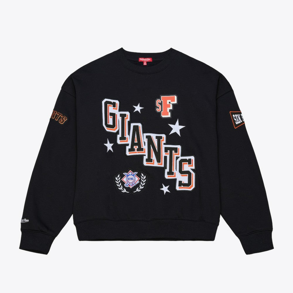 San Francisco Giants Mitchell & Ness Women's Pep Rally Sweatshirt | MLB US
