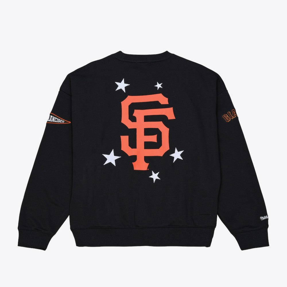 San Francisco Giants Mitchell & Ness Women's Pep Rally Sweatshirt | MLB US