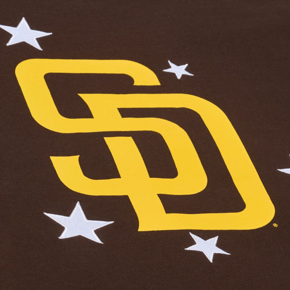 San Diego Padres Mitchell & Ness Women's Pep Rally Sweatshirt | MLB Discount