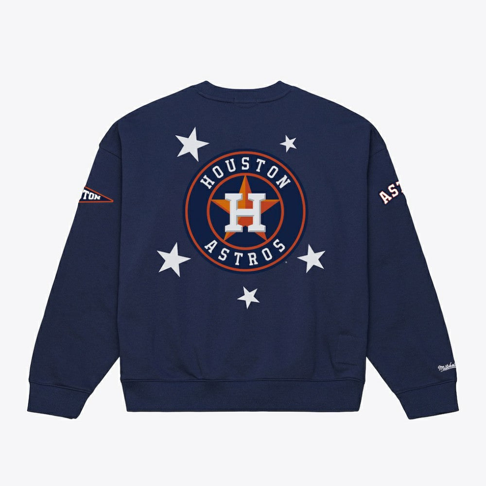 Houston Astros Mitchell & Ness Women's Pep Rally Sweatshirt | MLB US