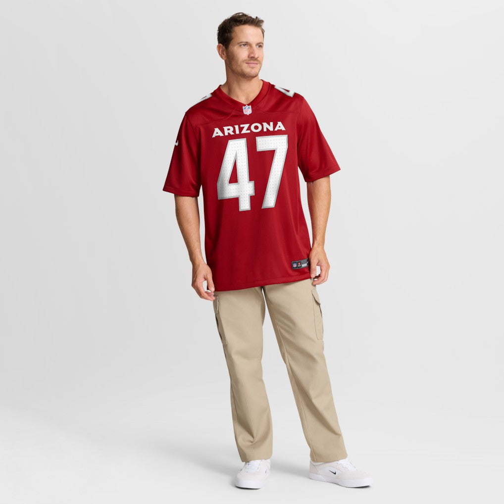 Arizona Cardinals Nike Channing Tindall  Team Game Jersey