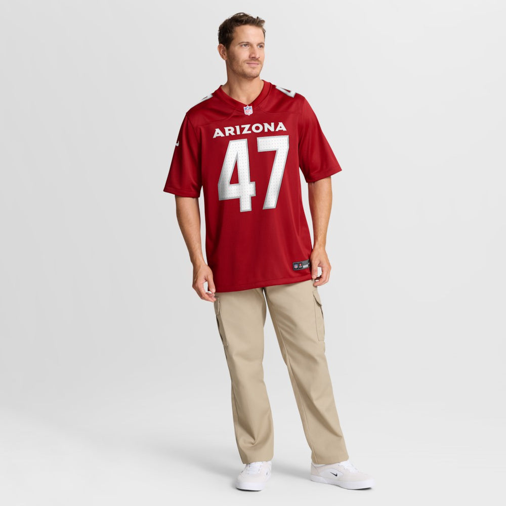 Arizona Cardinals Nike Channing Tindall  Team Game Jersey