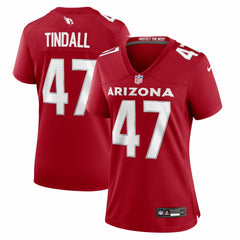 Arizona Cardinals Nike Channing Tindall  Women's Team Game Jersey
