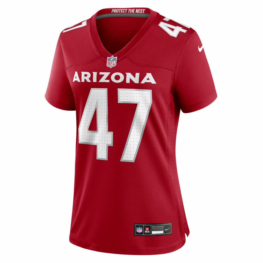 Arizona Cardinals Nike Channing Tindall  Women's Team Game Jersey