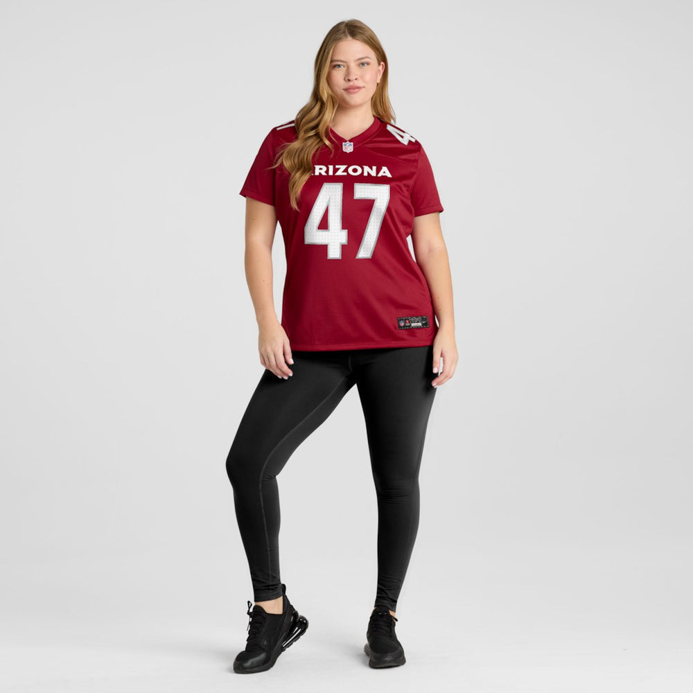 Arizona Cardinals Nike Channing Tindall  Women's Team Game Jersey