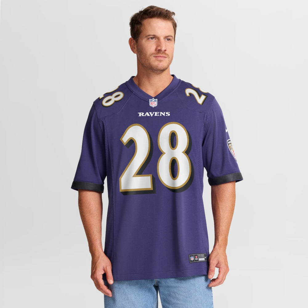 Baltimore Ravens Nike Taven Bryan  Team Game Jersey