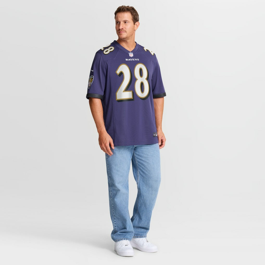 Baltimore Ravens Nike Taven Bryan  Team Game Jersey