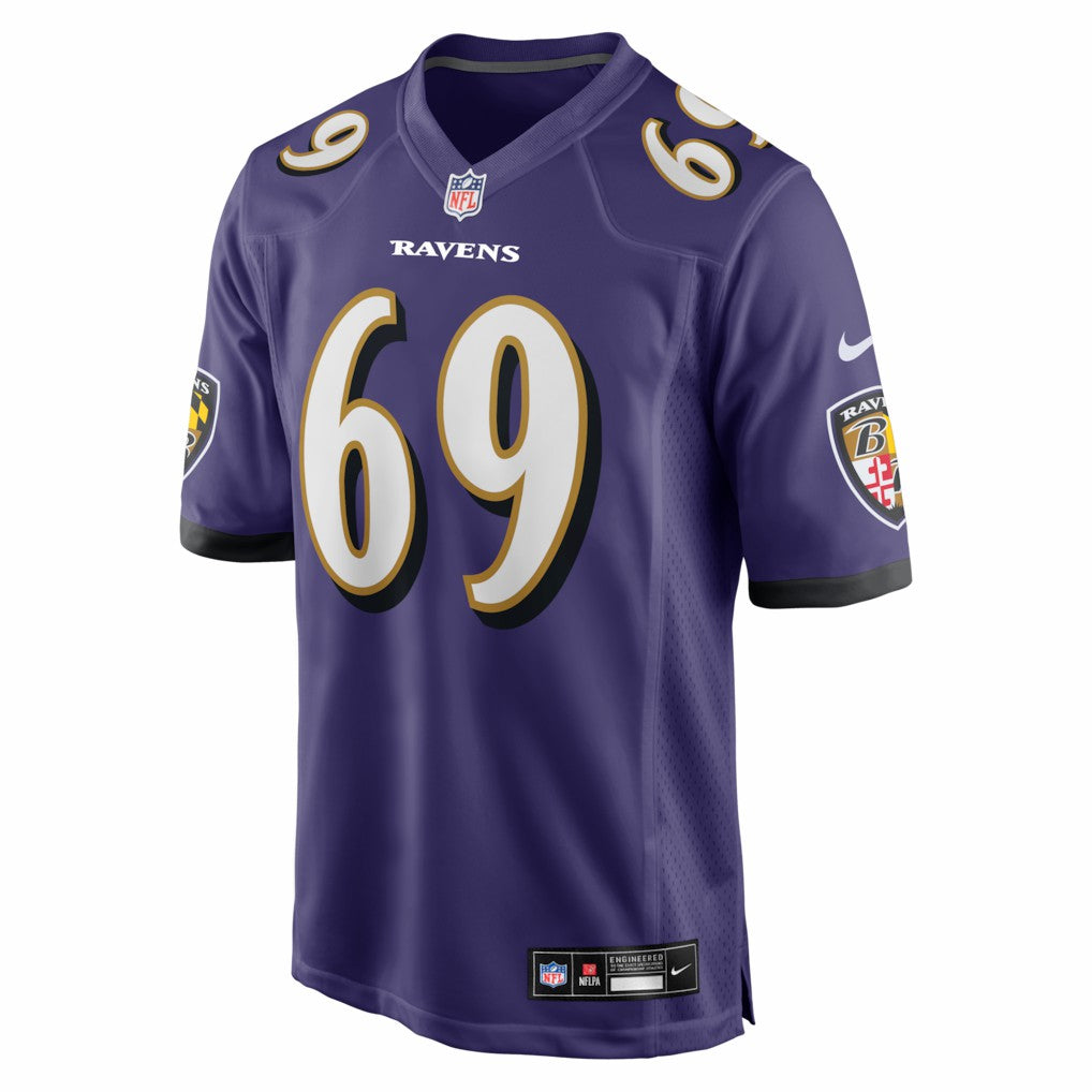 Baltimore Ravens Nike Josh Tupou  Team Game Jersey