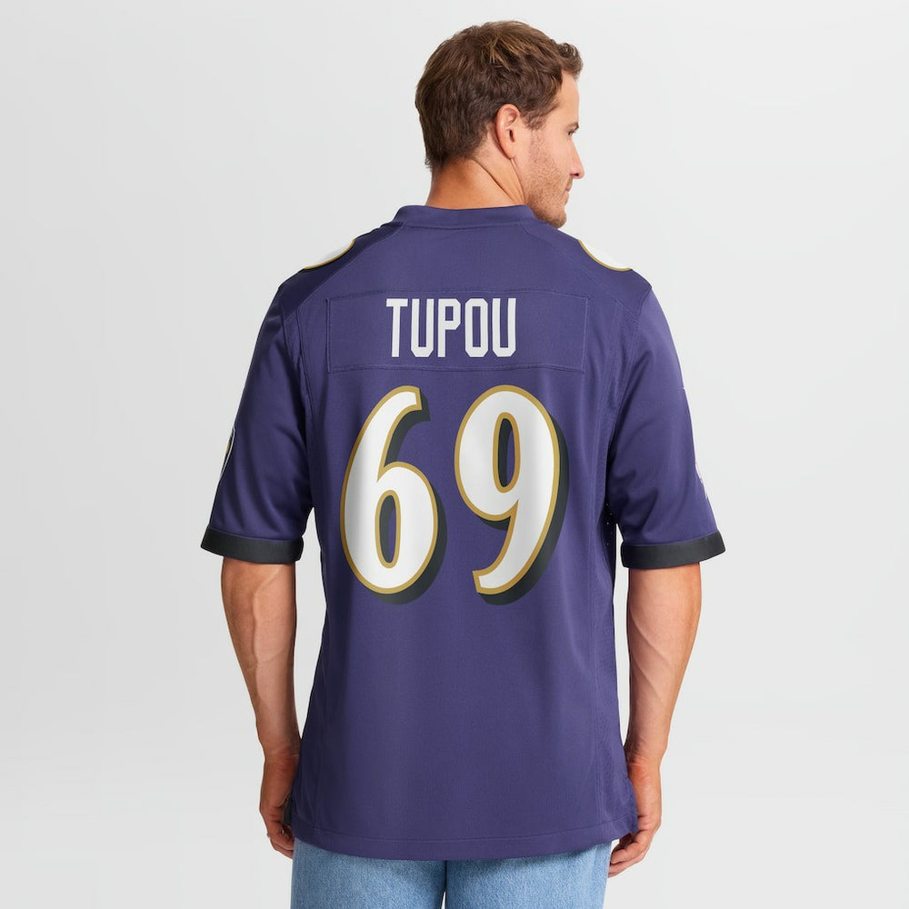Baltimore Ravens Nike Josh Tupou  Team Game Jersey