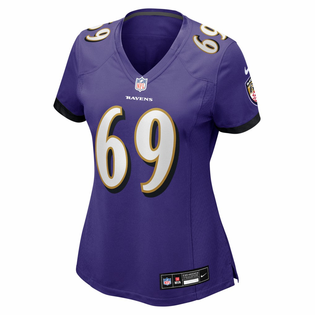 Baltimore Ravens Nike Josh Tupou  Women's Team Game Jersey