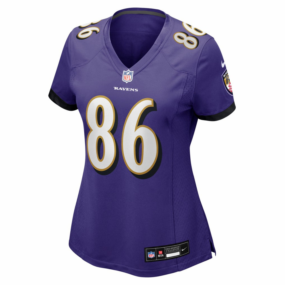 Baltimore Ravens Nike Cornelius Johnson  Women's Team Game Jersey