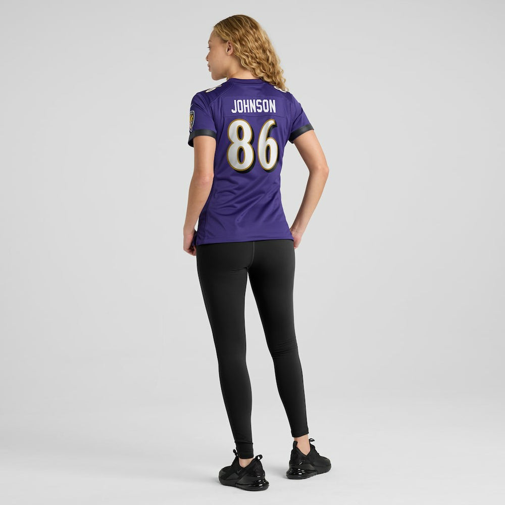 Baltimore Ravens Nike Cornelius Johnson  Women's Team Game Jersey