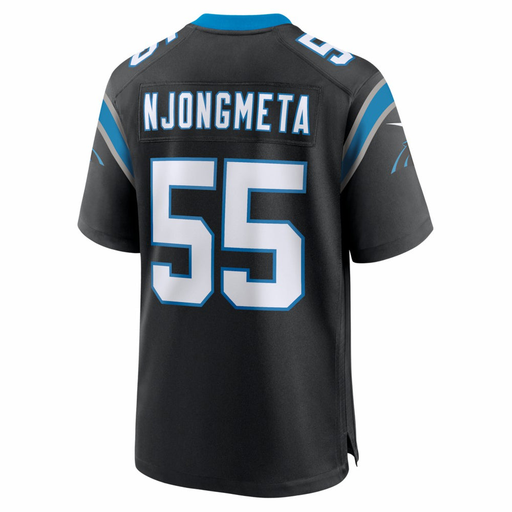 Carolina Panthers Nike Maema Njongmeta  Team Game Jersey