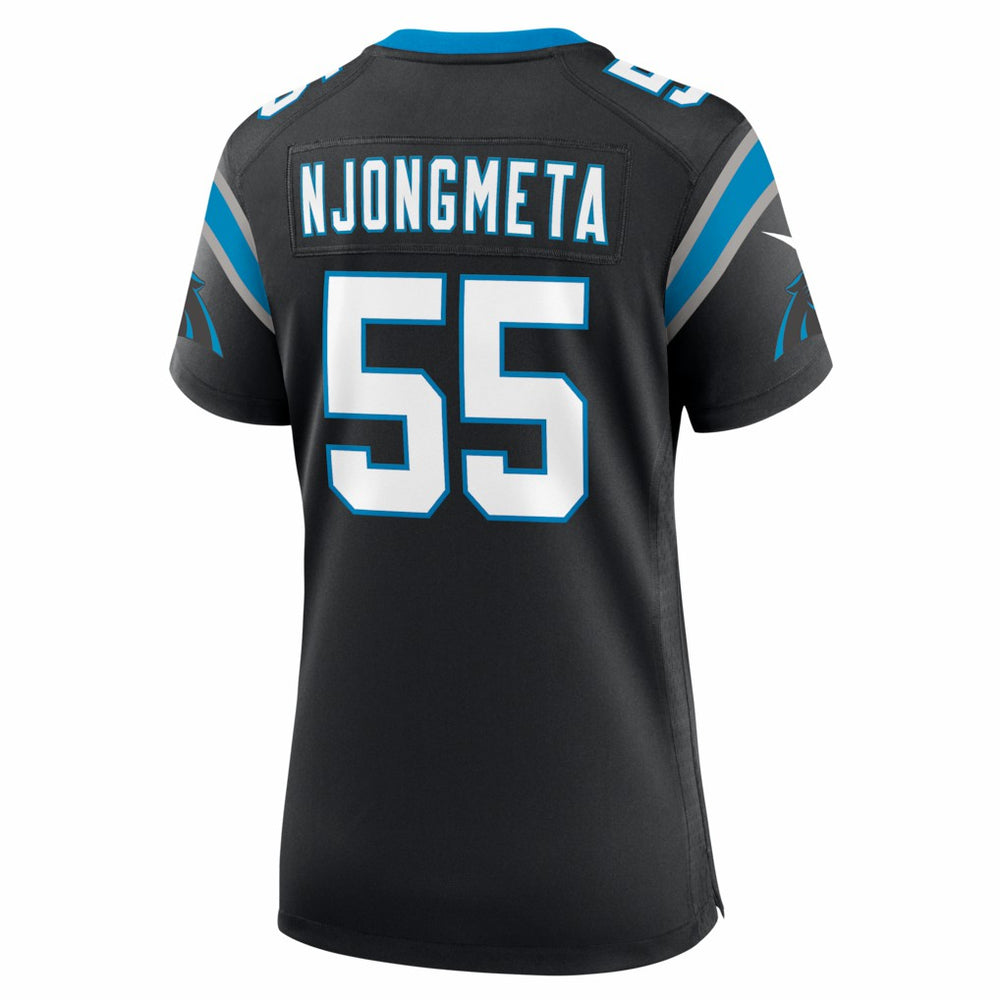 Carolina Panthers Nike Maema Njongmeta  Women's Team Game Jersey