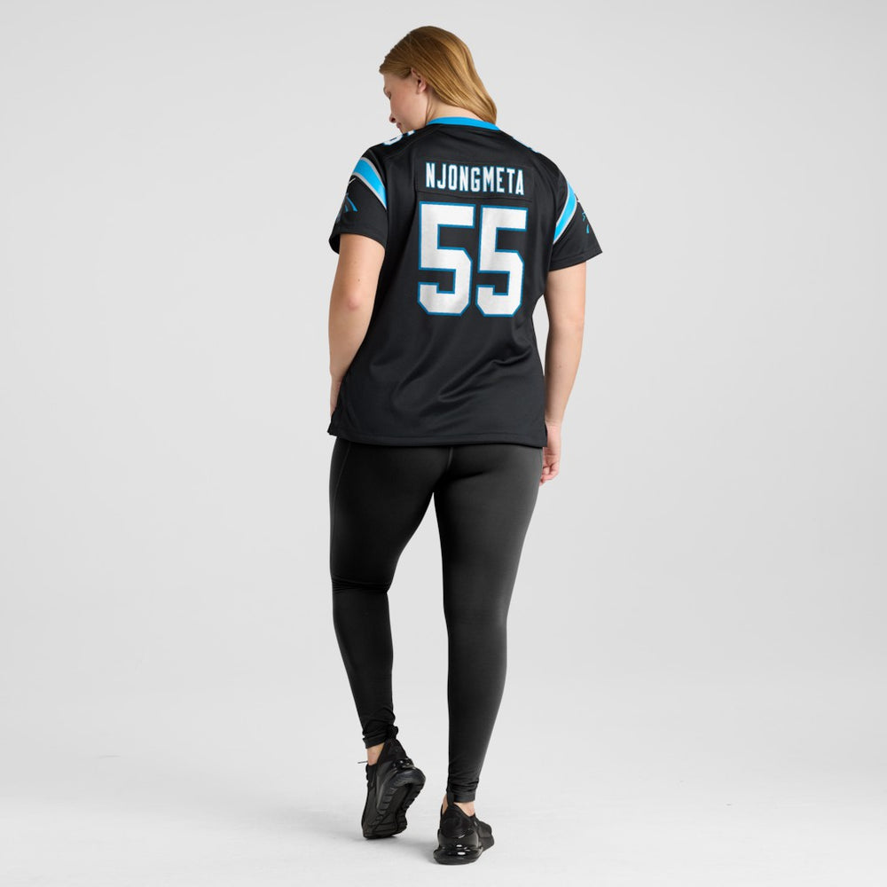 Carolina Panthers Nike Maema Njongmeta  Women's Team Game Jersey