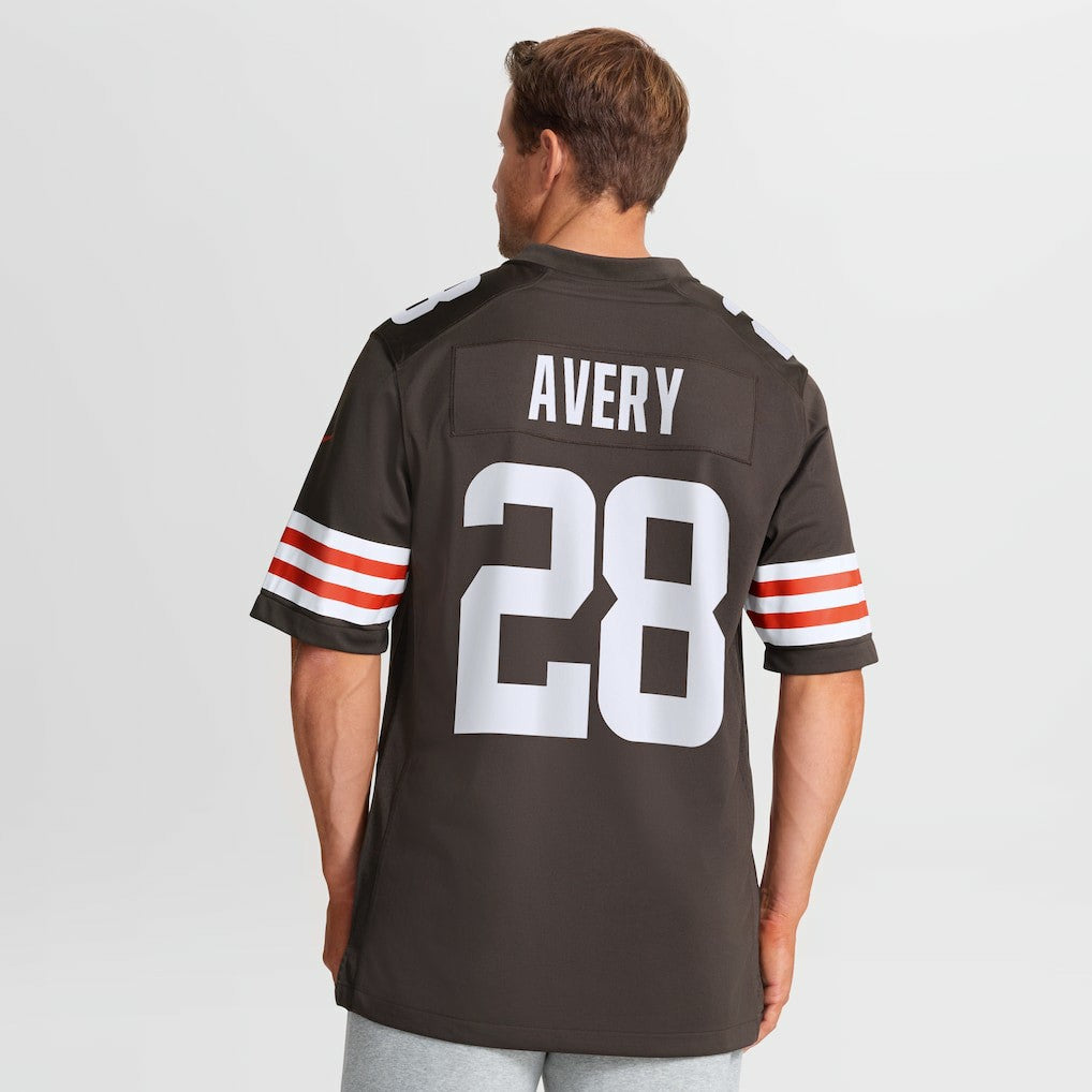 Cleveland Browns Nike Tre Avery  Team Game Jersey