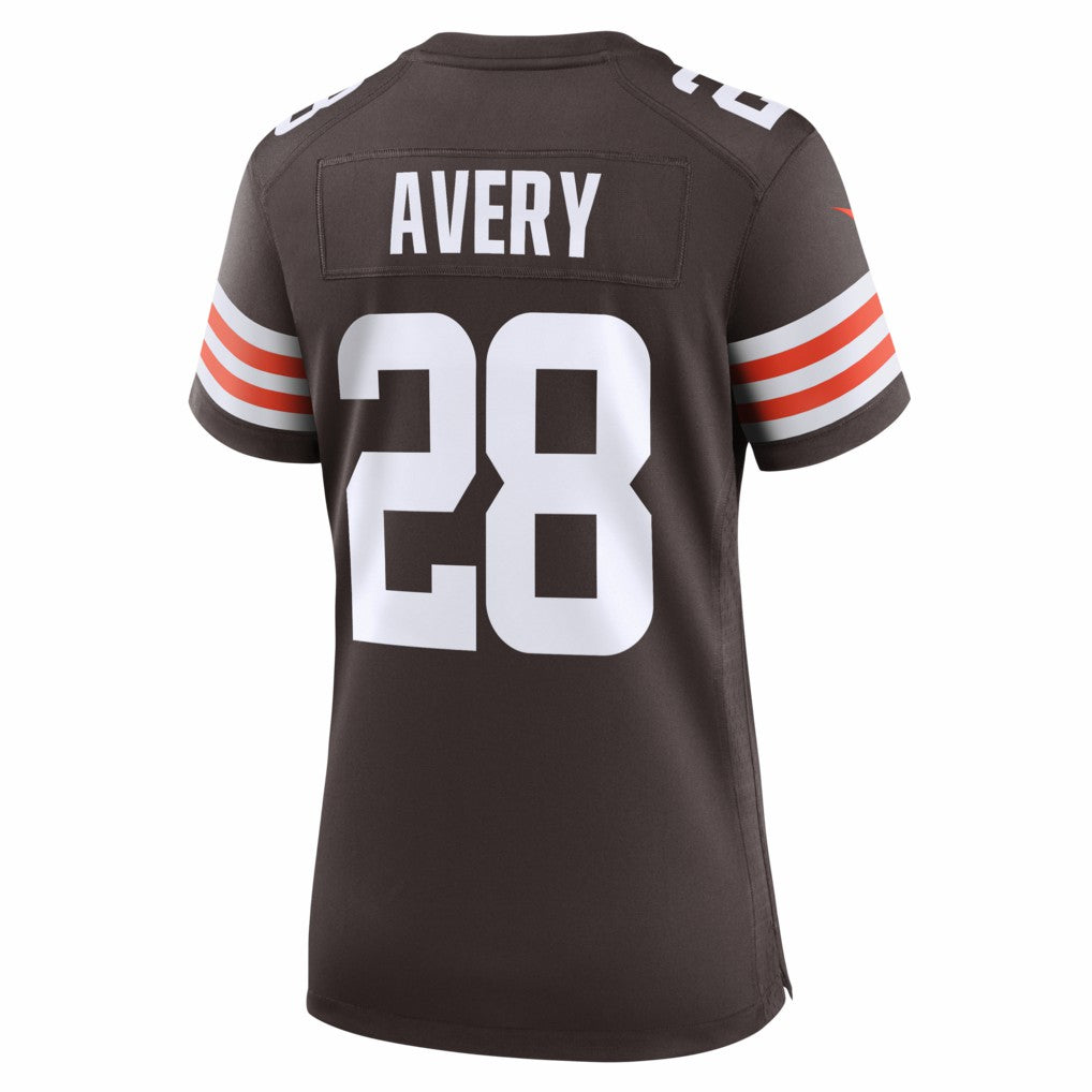 Cleveland Browns Nike Tre Avery  Women's Team Game Jersey