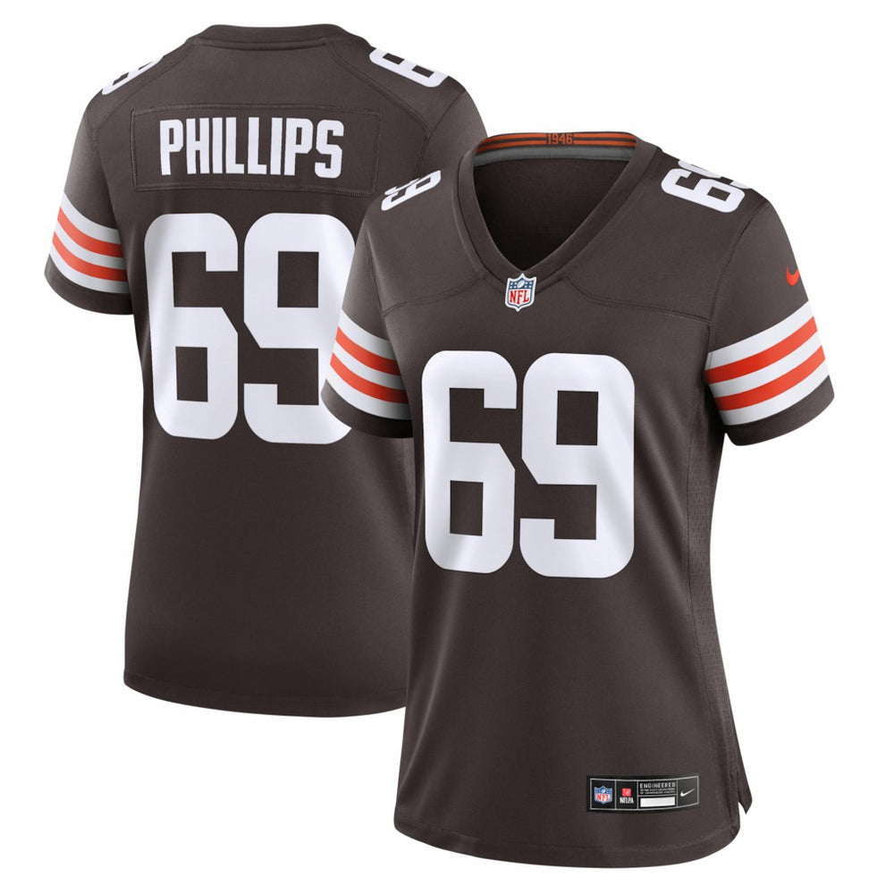 Cleveland Browns Nike Tyre Phillips  Women's Team Game Jersey