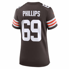 Cleveland Browns Nike Tyre Phillips  Women's Team Game Jersey