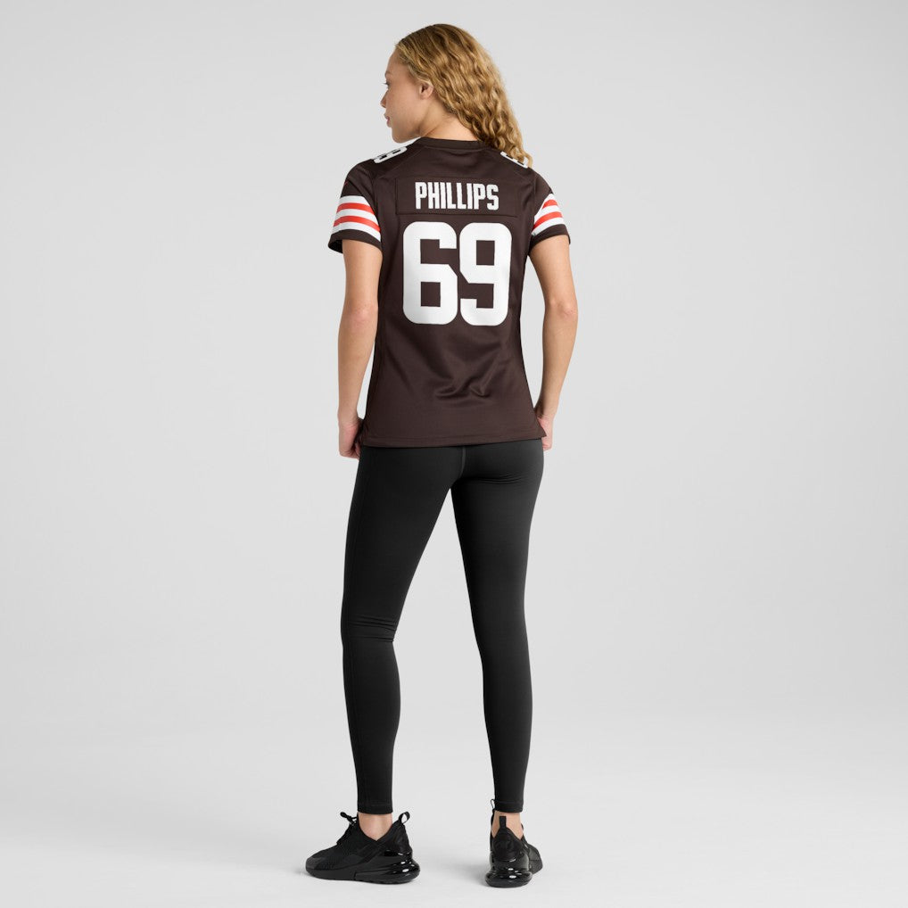 Cleveland Browns Nike Tyre Phillips  Women's Team Game Jersey