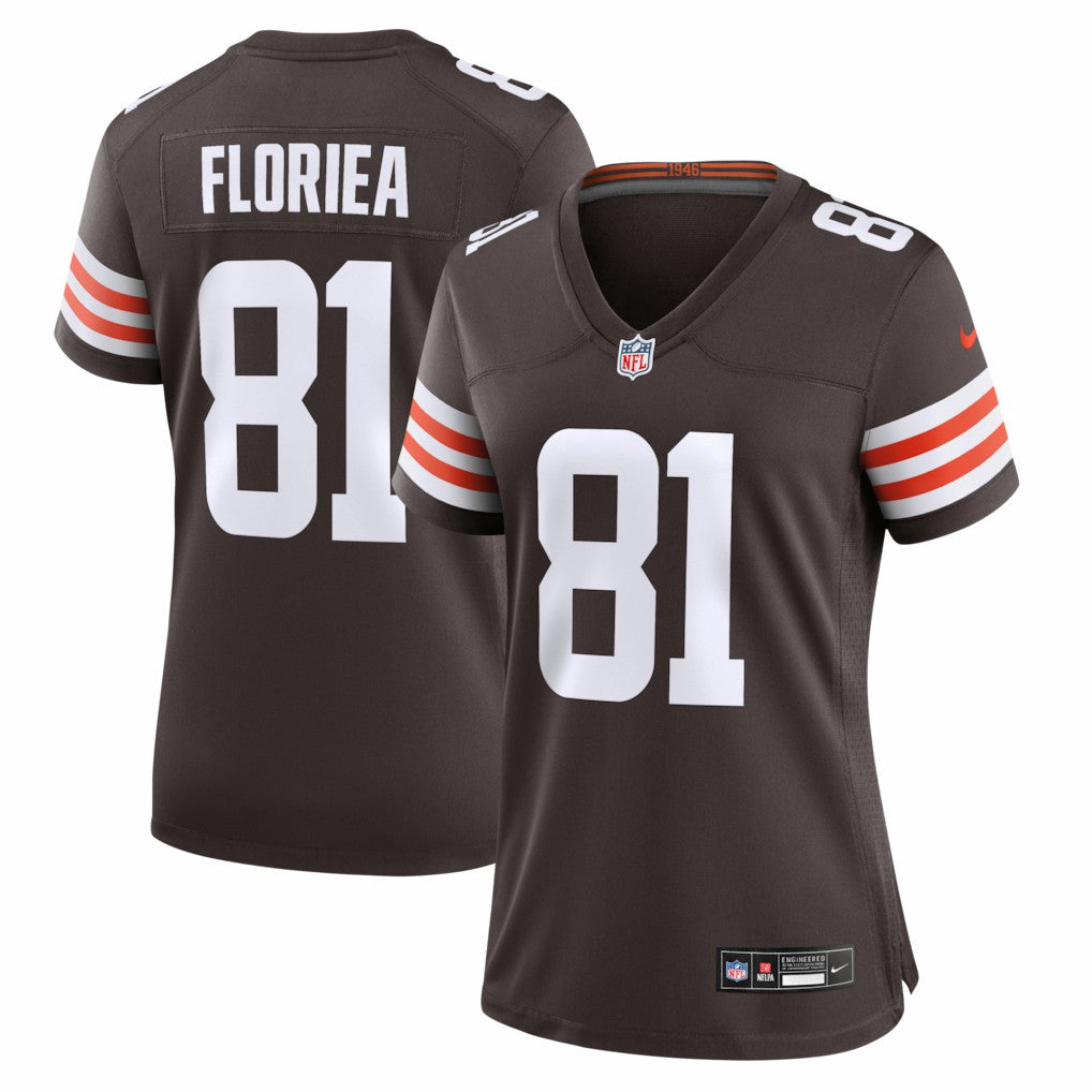 Cleveland Browns Nike Luke Floriea  Women's Team Game Jersey