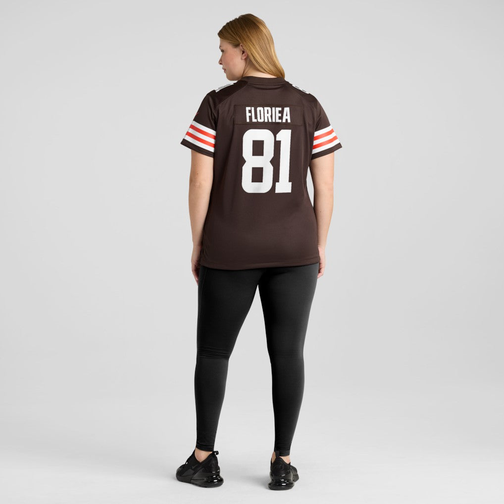 Cleveland Browns Nike Luke Floriea  Women's Team Game Jersey