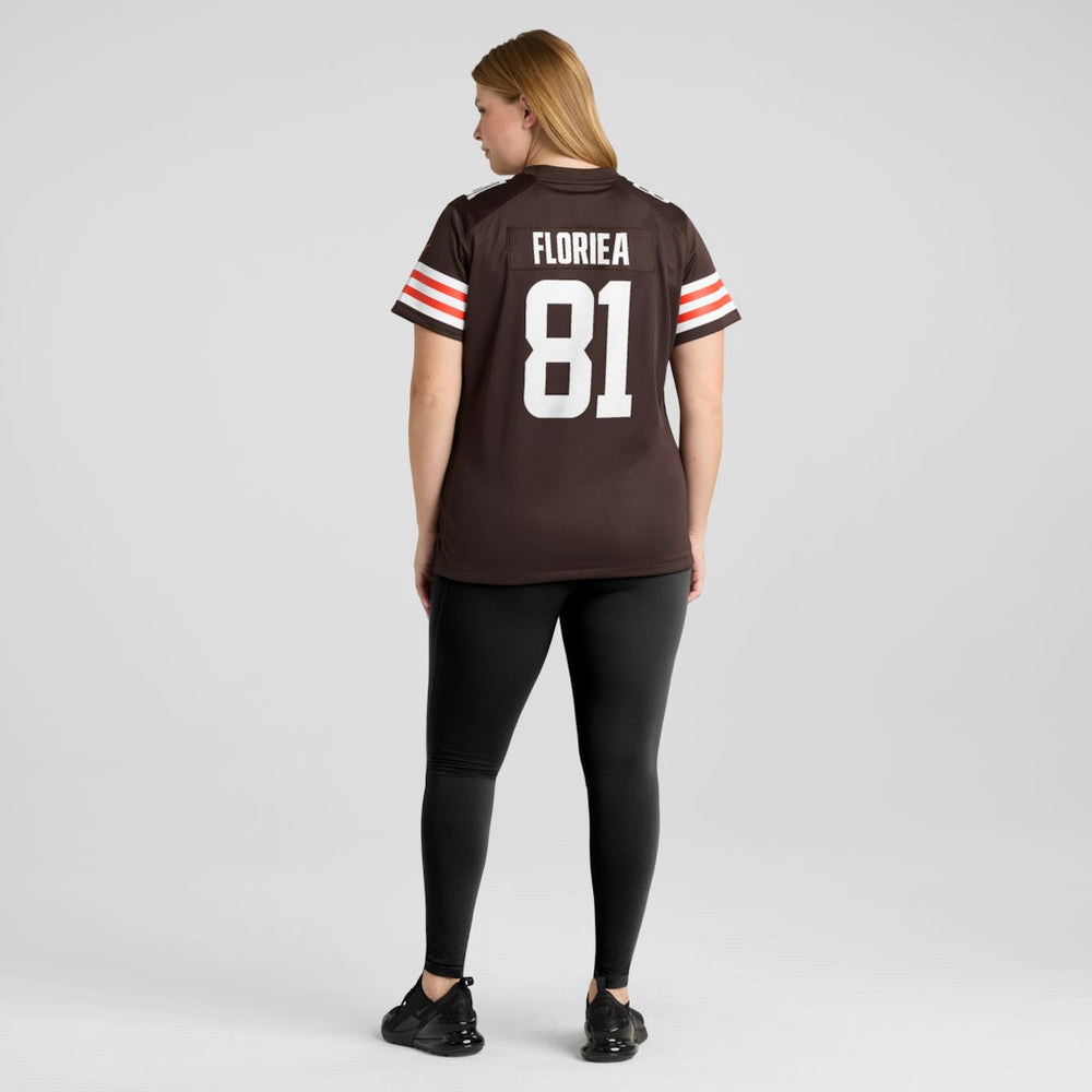 Cleveland Browns Nike Luke Floriea  Women's Team Game Jersey