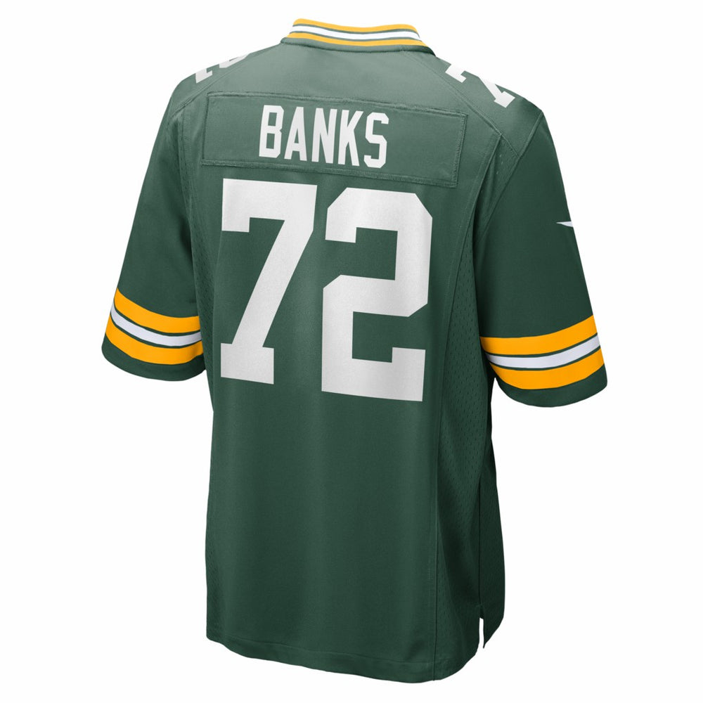 Green Bay Packers Nike Brant Banks  Team Game Jersey