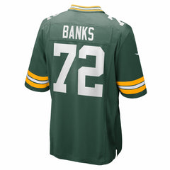 Green Bay Packers Nike Brant Banks  Team Game Jersey