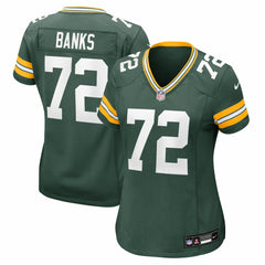 Green Bay Packers Nike Brant Banks  Women's Team Game Jersey
