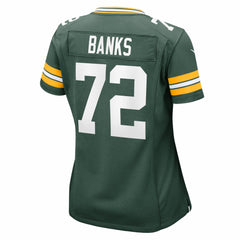 Green Bay Packers Nike Brant Banks  Women's Team Game Jersey