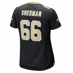 New Orleans Saints Nike William Sherman  Women's Team Game Jersey