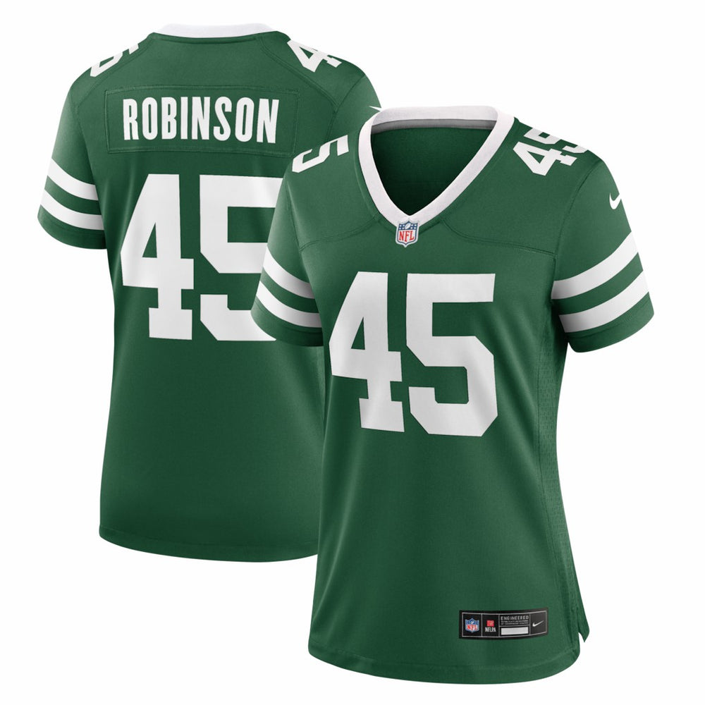 New York Jets Nike Mark Robinson  Women's Team Game Jersey