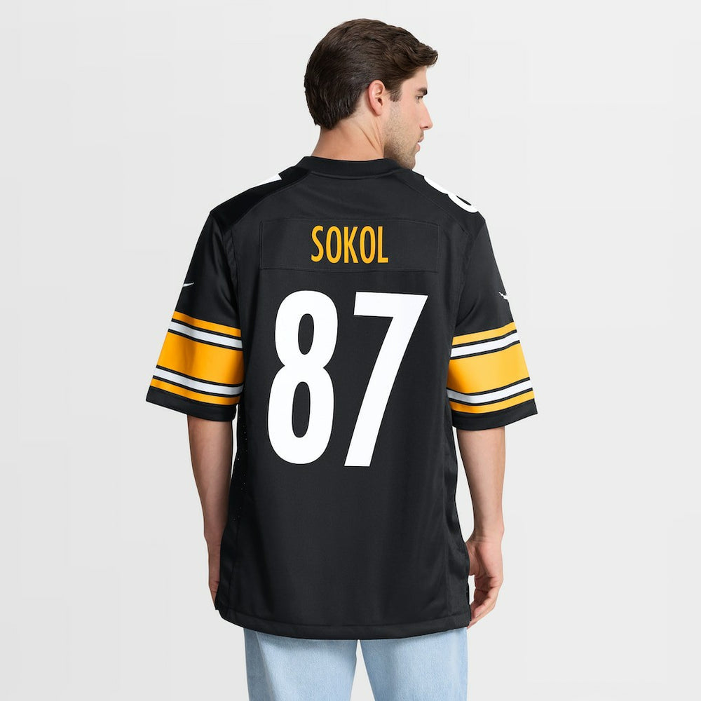 Pittsburgh Steelers Nike Matt Sokol  Team Game Jersey