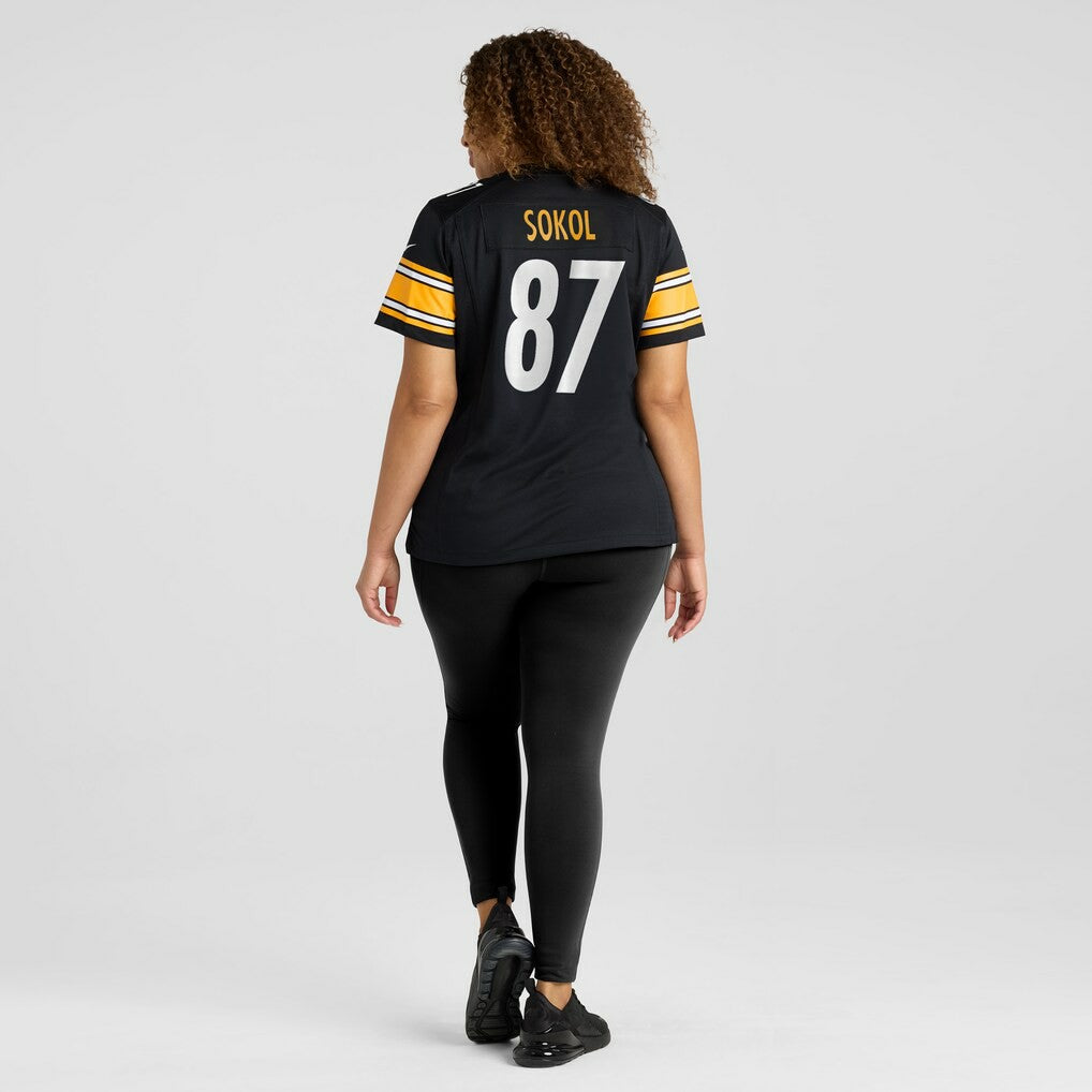Pittsburgh Steelers Nike Matt Sokol  Women's Team Game Jersey